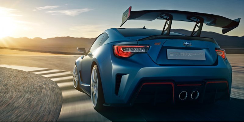 Само собой, у купе STI Performance…