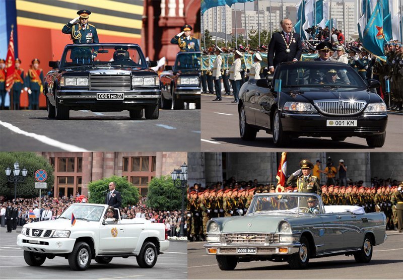 Российский ЗиЛ-41041 АМГ, казахстанский Lincoln…