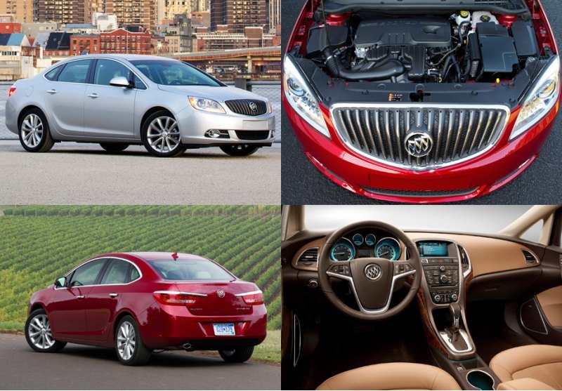 Модель Buick Verano первого поколения — это…