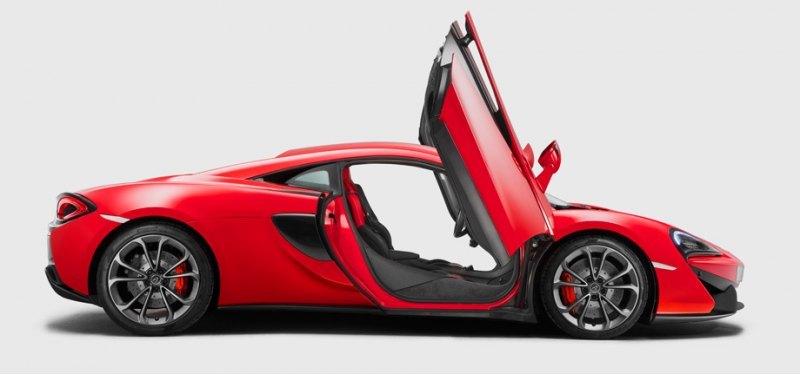 Базовая модель на два килограмма легче, чем 570S,…
