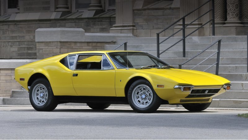 Купе De Tomaso Pantera, пожалуй, самый известный…