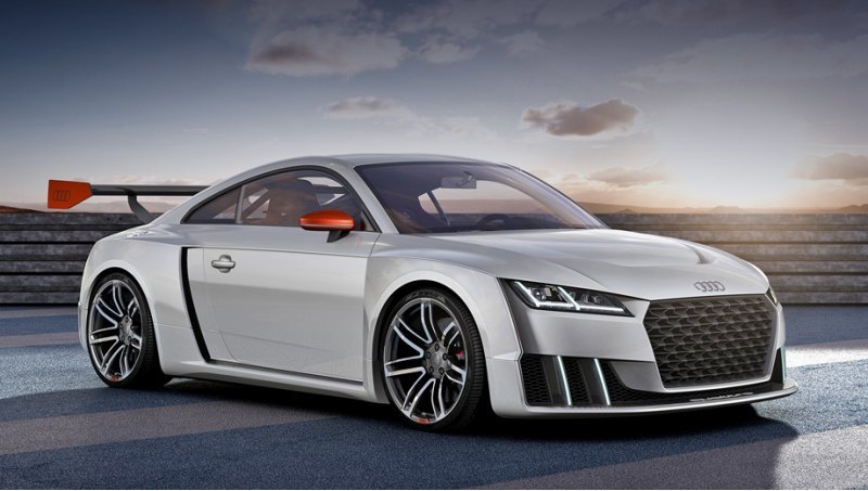 Концепт на 14 см шире обычного хэтча Audi TT.…