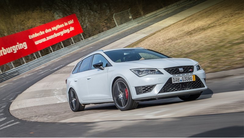 Seat Leon Cupra ST отобрал рекорд у модели Audi…