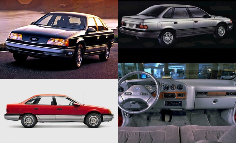 Первое поколение седана Ford Taurus было…