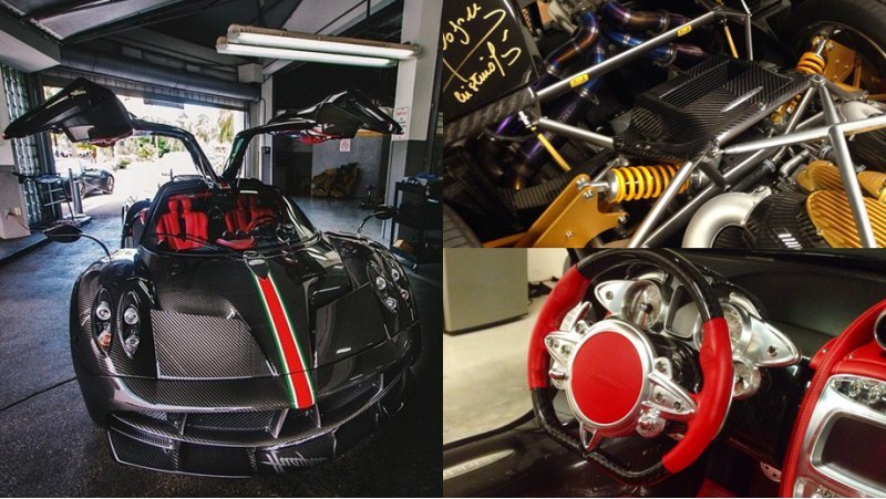 Кстати, у модели Huayra уже были две специальные…