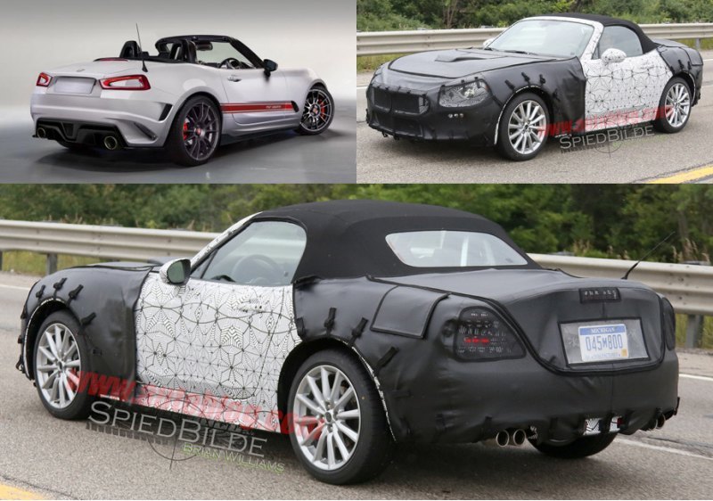 Версия Abarth 124 в фантазии художника и…
