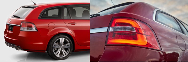 На фото: универсал Sportwagon до и после…