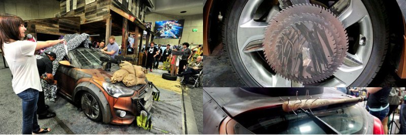Хэтчбек Veloster Zombie Survival был представлен…