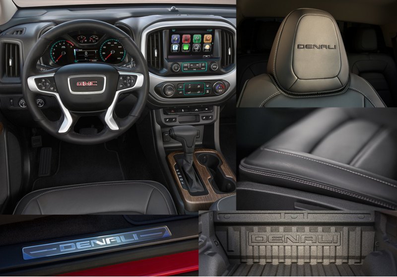 Как и у старшего брата, у пикапа GMC Canyon…