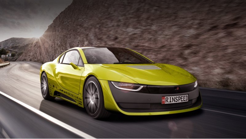 Концепт построен на технической базе гибрида BMW…