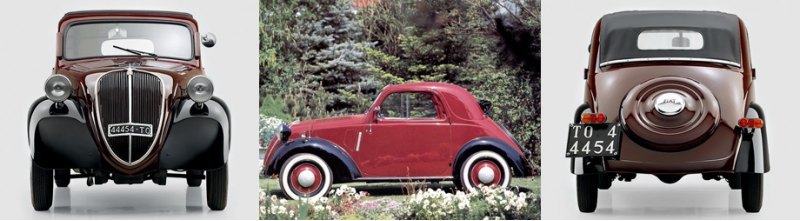 Двухдверку Topolino компания производила с 1936…