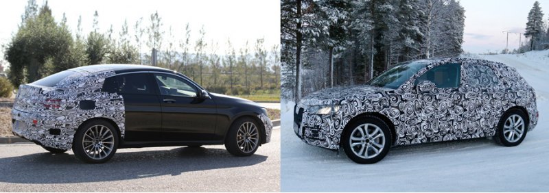 Соперники — Mercedes-Benz GLC/GLC Coupe и новый…