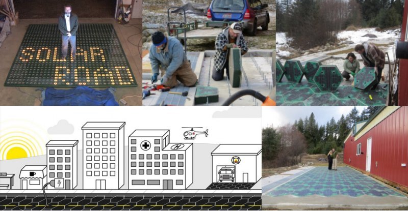 Это проект Solar Roadways. Каждый блок такой…