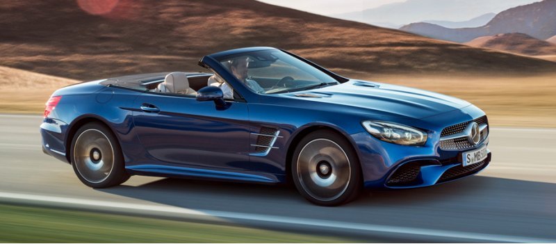 В ходе обновления родстеру Mercedes SL досталась…