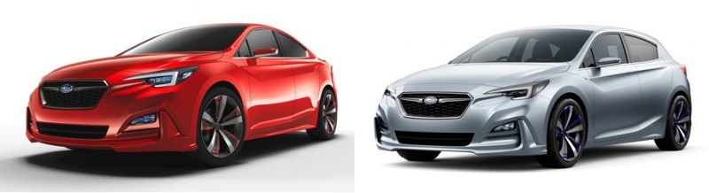 Шоу-кары, предвещавшие Импрезу, Subaru…