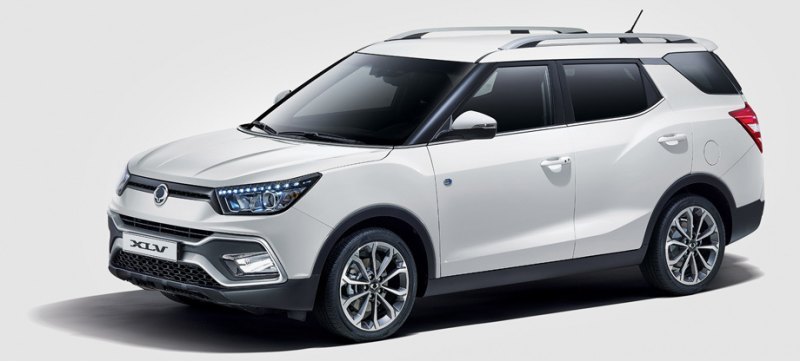 Кроссовер SsangYong Tivoli, растянутый в версии…
