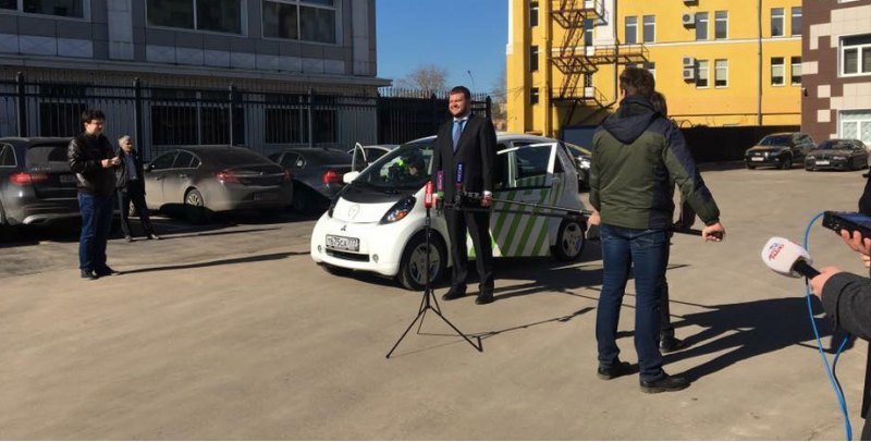 Модель Mitsubishi i-MiEV оснащается…