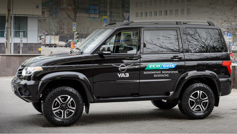 Автомобиль на метане выбрасывает в 2−9 раз меньше…
