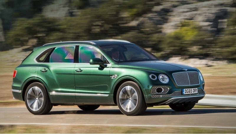 Bentley Bentayga — один из первых иностранных…