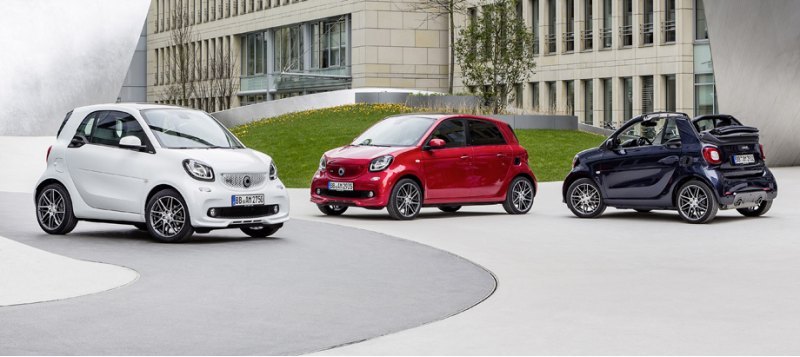 Брабусом могут быть как малыш Fortwo, так и…