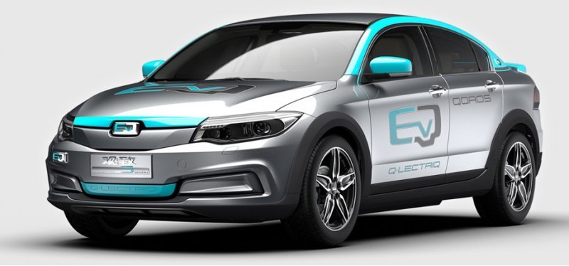 Седан 3 Q·LECTRIQ ускоряется до сотни за 7,9 с,…