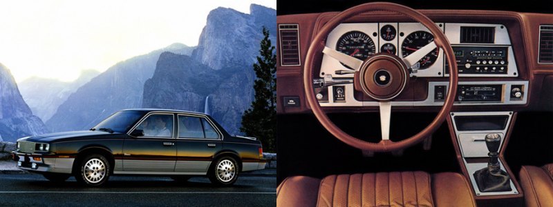 Седан Cadillac Cimarron комплектовался моторами…