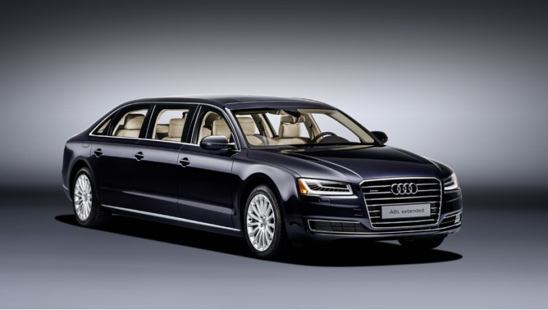 Шестидверный седан Audi A8 L extended — единичный…