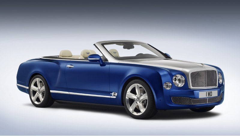 Концепт Bentley Grand Convertible был показан в…