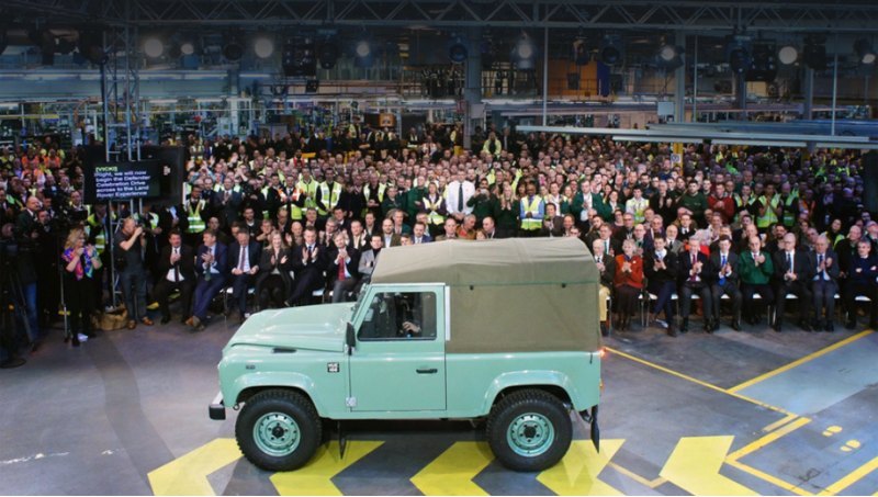 Последний Defender покинул сборочную линию в…
