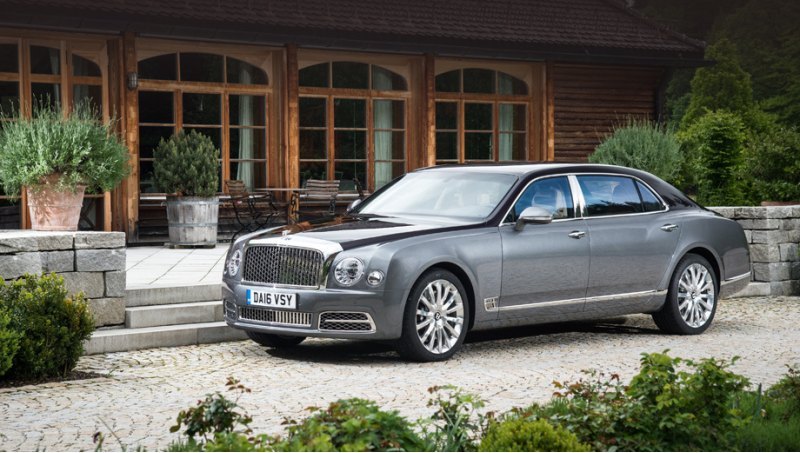 Топовый седан марки на данный момент — Mulsanne…
