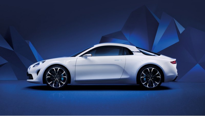 Спортивное купе Alpine Vision, первая модель…