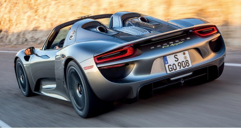 Паспортное время разгона спайдера Porsche 918 до…