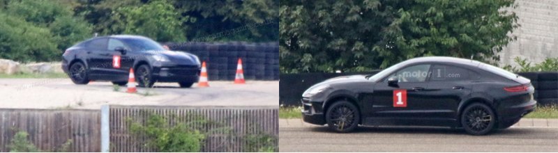 Так называемый мул модели Cayenne Coupe с…