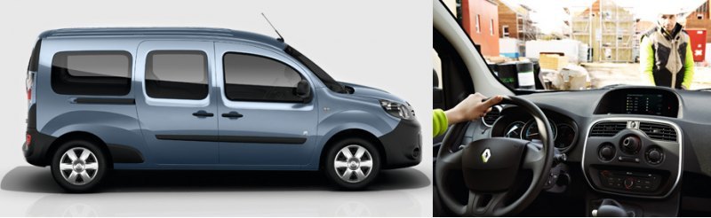 Пассажирский вариант Kangoo Z.E. основан на…