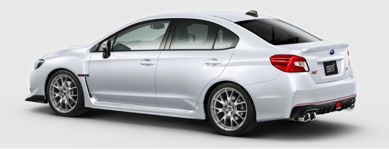 Седан WRX S4 tS щеголяет алюминиевыми коваными…