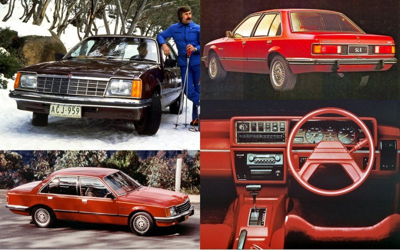 Дебютировал Commodore как седан, но уже в 1979…