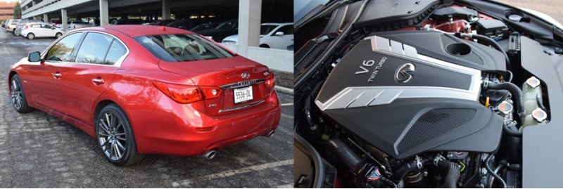 Седан Infiniti Q50 и его 405-сильный наддувный…