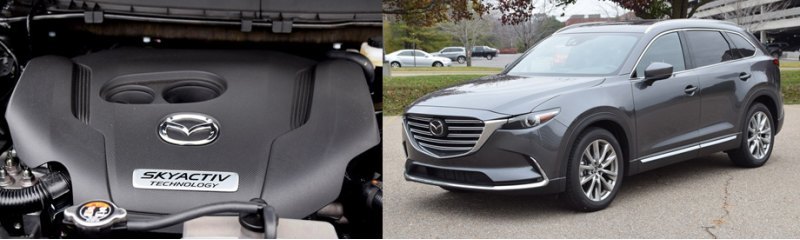 Агрегат Skyactiv 2.5T от кроссовера Mazda CX-9…