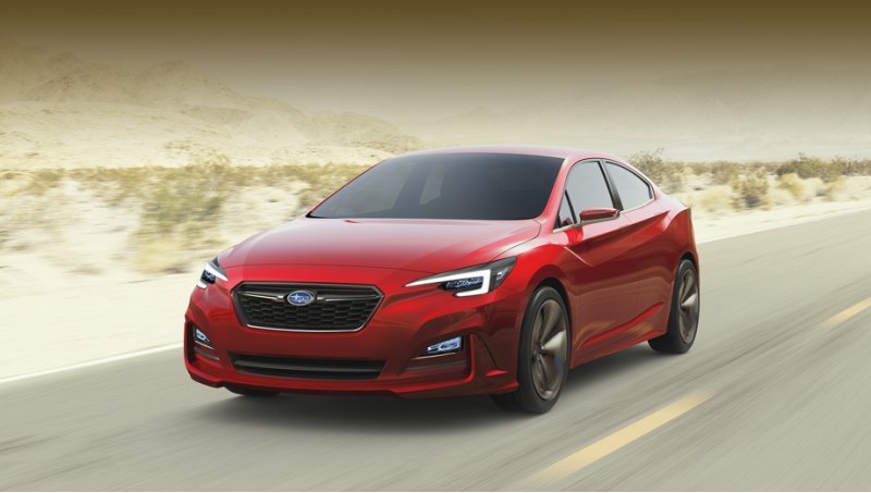 Шоу-кар Impreza Sedan Concept предвещал появление…