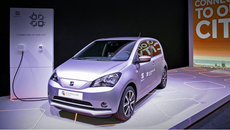 C места до 100 км/ч Seat e-Mii разгоняется за…