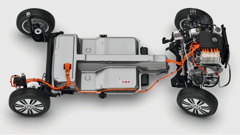 Volkswagen e-up!, на базе которого построен Seat…