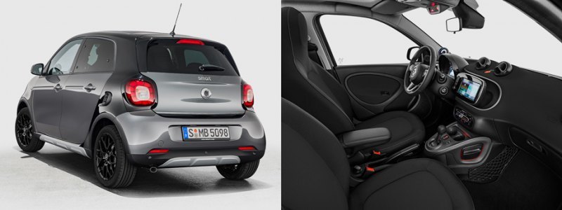 Forfour Crosstown «в базе» идет с четырьмя…