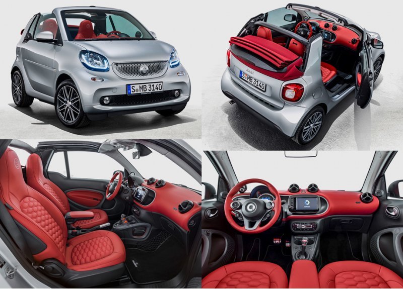 Fortwo Brabus edition #2 оборудован схоже, но…