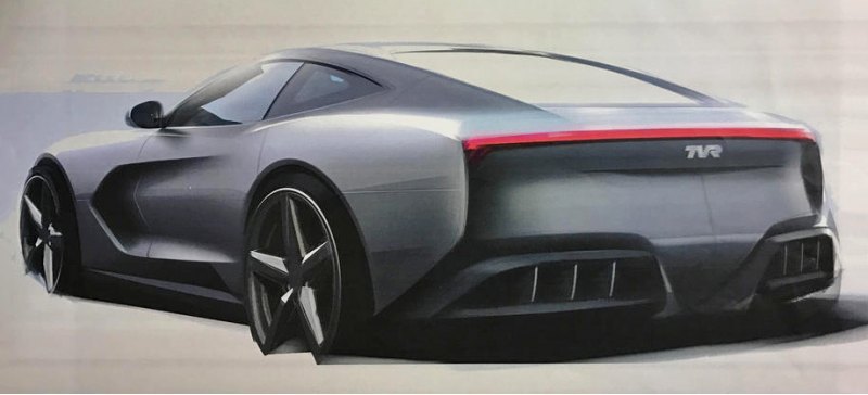 На спорткар TVR в исполнении Launch Edition…