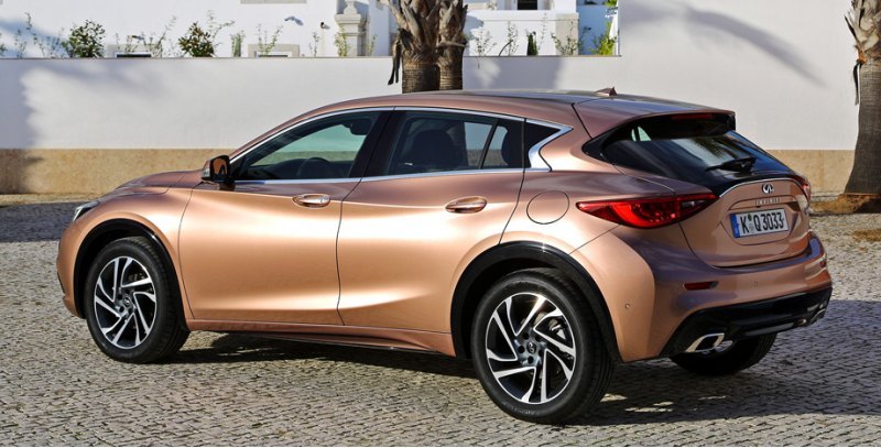 Хэтчбек Infiniti Q30, как и QX30, при выходе на…