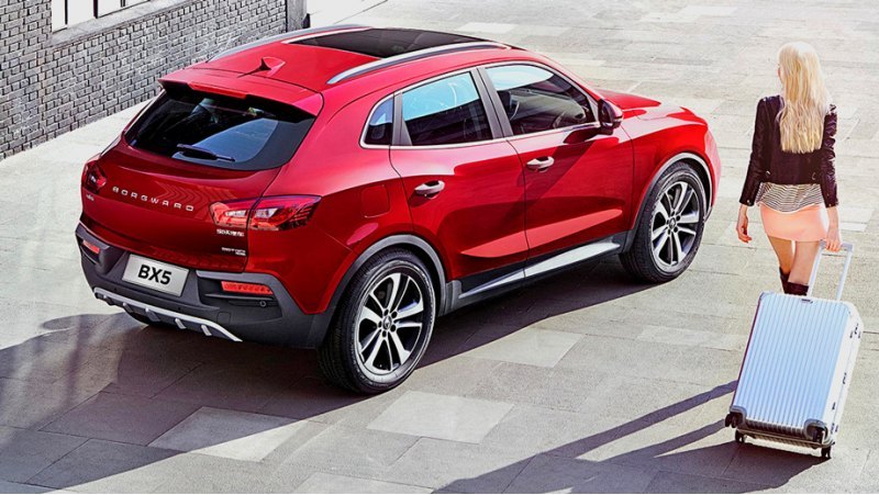Моноприводные кроссоверы BX5 весят от 1550 до…