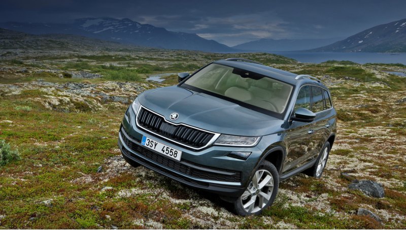 Паркетники Kodiaq европейской сборки стоят в…