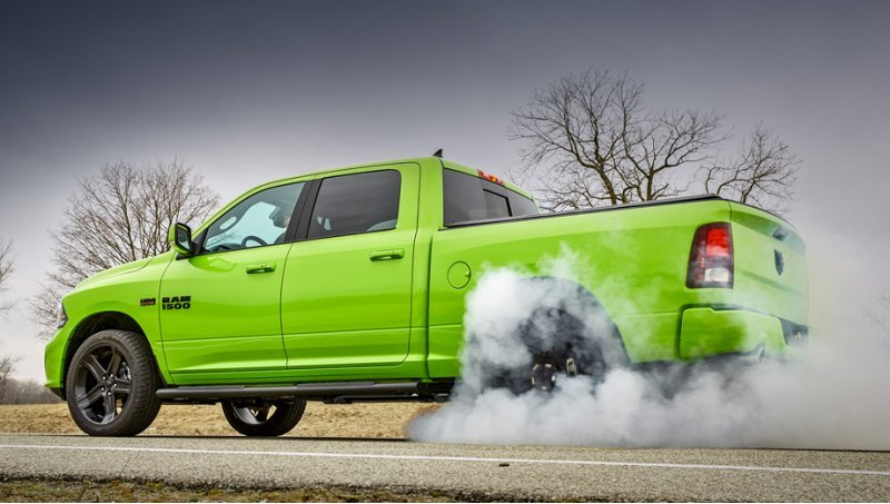 Модель RAM 1500 Sublime Sport доступна только с…