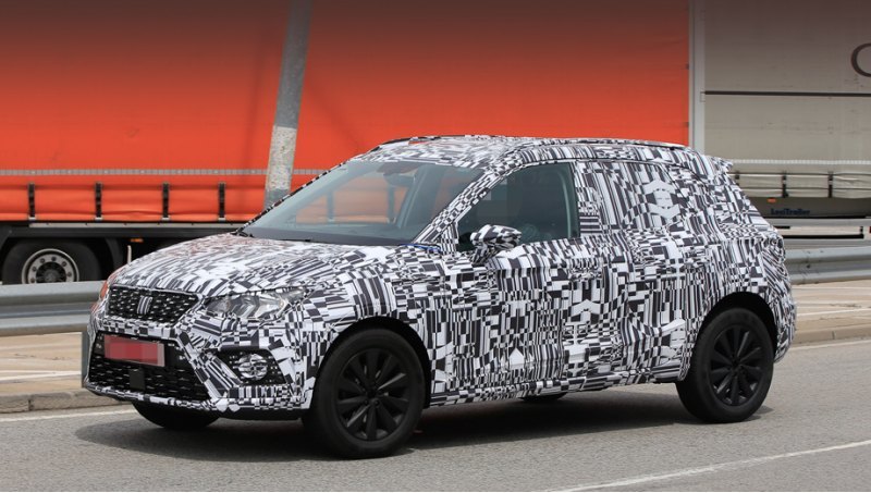 В длину Seat Arona будет насчитывать около 4,2 м…