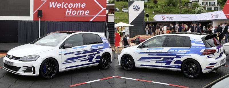 Шоу-кар GTE Performance снабжен крупными…